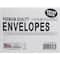 Leader Paper Products White A2 Envelopes, 100ct.